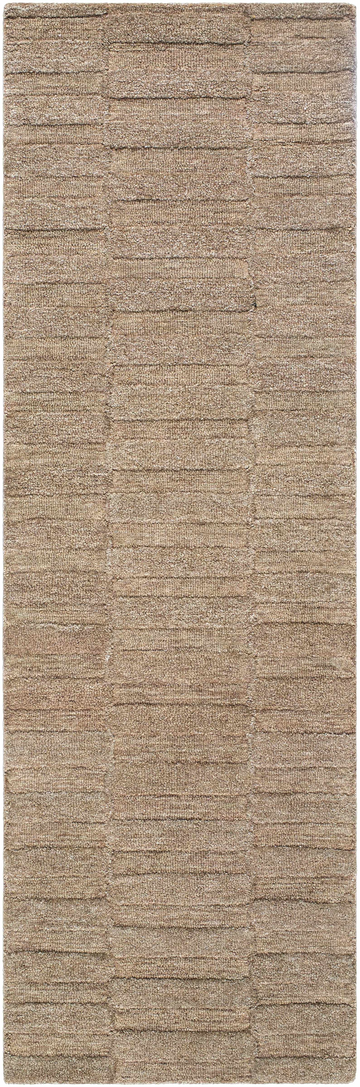 Idaho Broken-Striped Brown Area Rug | Our PNW Home X Livabliss - Quahog Bay Bedding