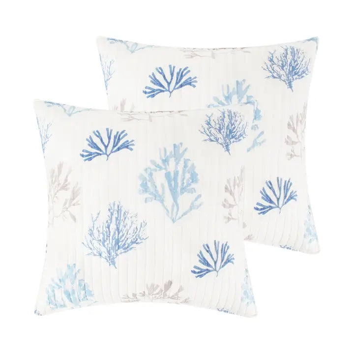 Ipanema Euro Pillow Sham | Set of 2 | Coastal Shams