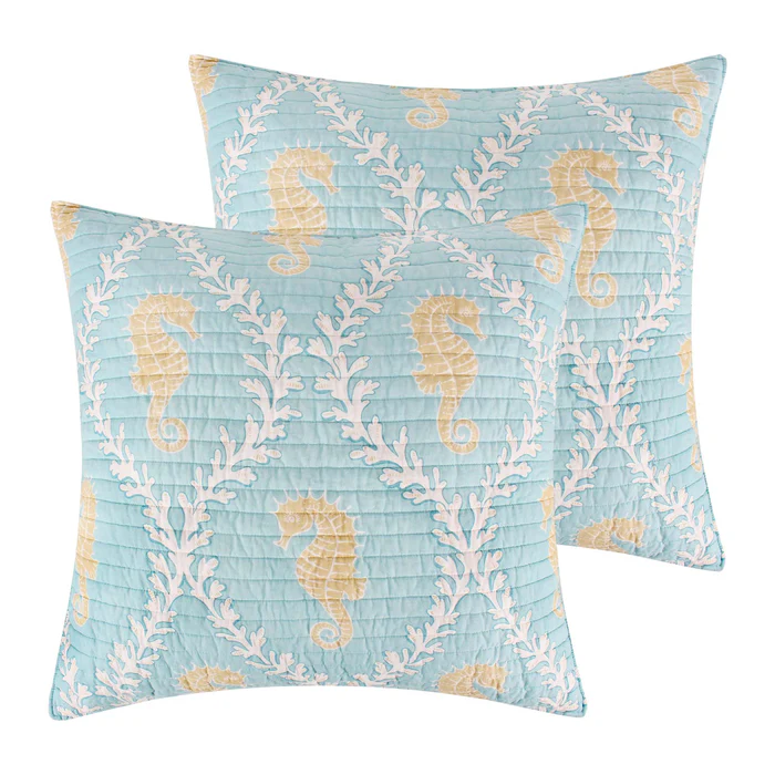 Coastal Bedding Ensembles Complete King 7PC Kailua