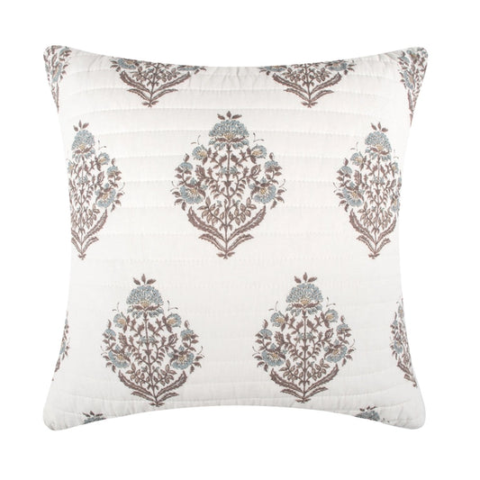 Kamira Spa Quilted Pillow - Floral Accent Pillows
