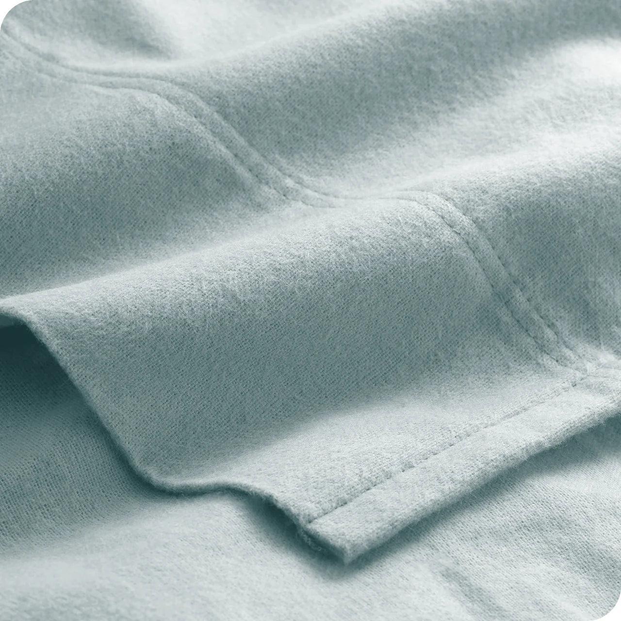 Split Flex Top King Sheets No Tear Flannel 100% Cotton The Best Adjustable Bed Sheets CinchFit USA Sheets