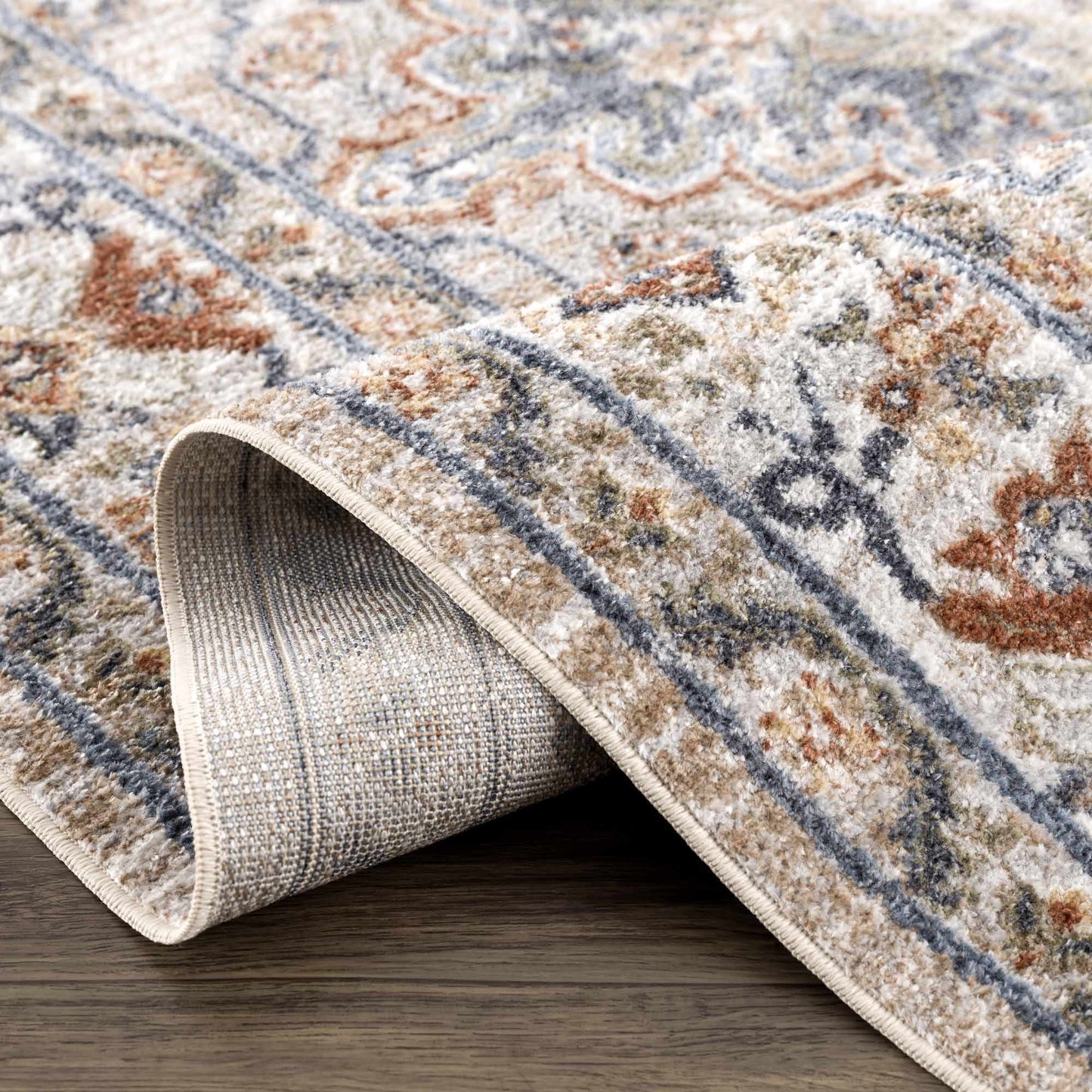 Erez Flat Pile Washable Rug - Promo