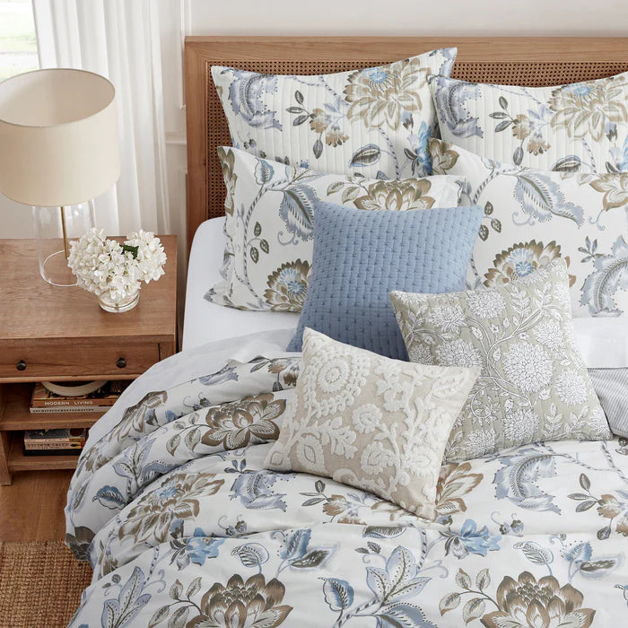 LevTex Maileen Comforter Set - Neutral Blue