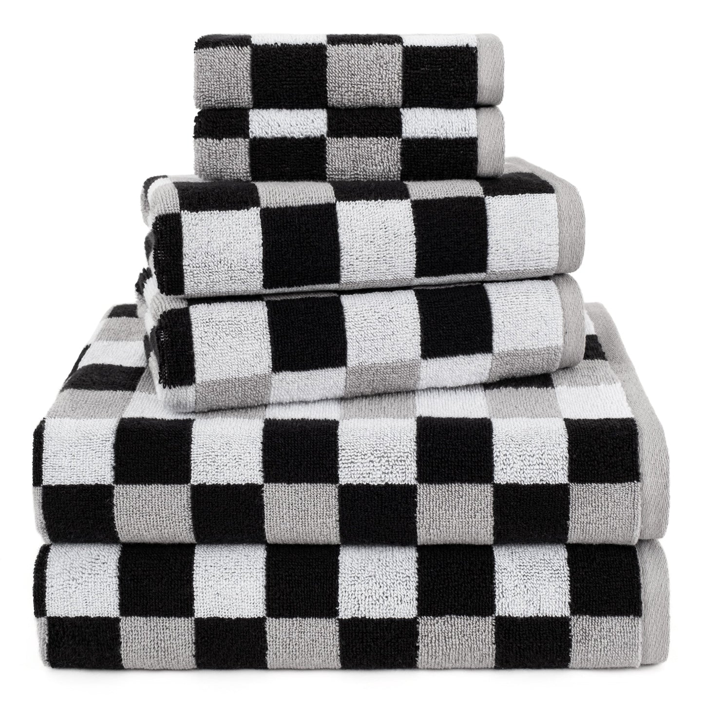 Luxury Bath Towel Set 100% Cotton Yarn Dyed Ultra Soft and Plush - Quahog Bay Bedding