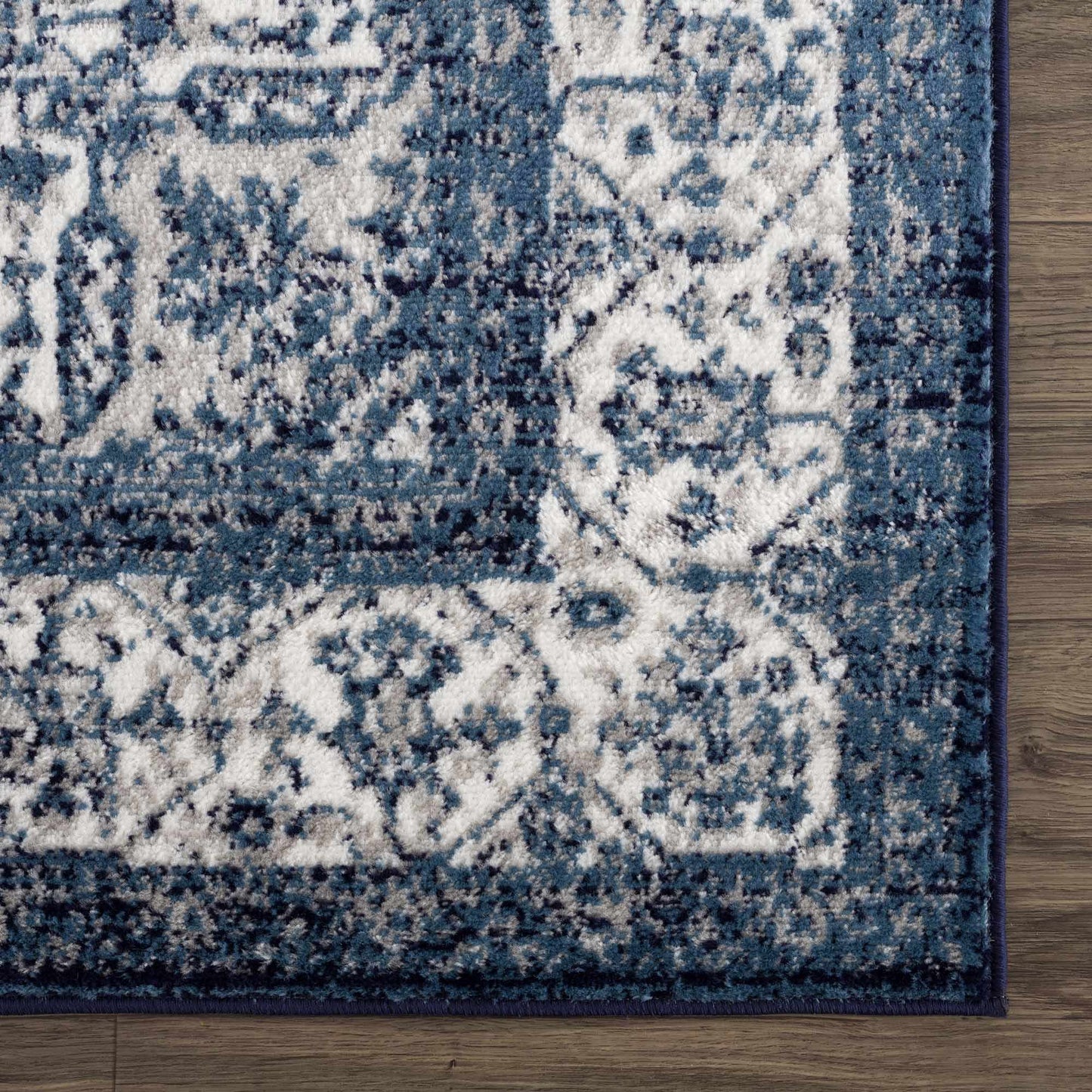 Billy Blue Medallion Rug - Promo