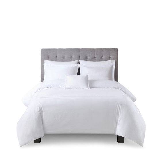 Madison Park Luxury 500TC Cotton Embroidered Comforter Set 5 Piece Comforter Set - Quahog Bay Bedding