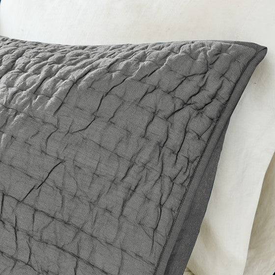 Madison Park Serene Thick & Warm All Cotton Quilt Set With Cotton Fill - Quahog Bay Bedding