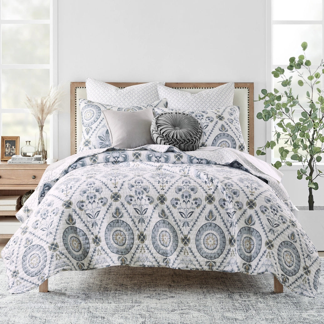 Maeve Neutral Quilt Set - Quahog Bay Bedding