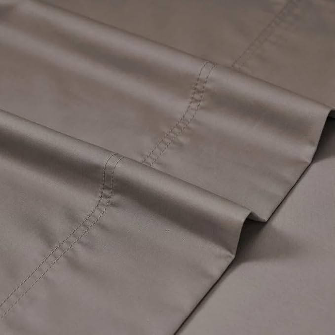 Sheet Sale! CLEARANCE - CinchFit 600TC 100% Cotton Cord Elastic Sheets- Queen Dark Blue Fitted Sheet