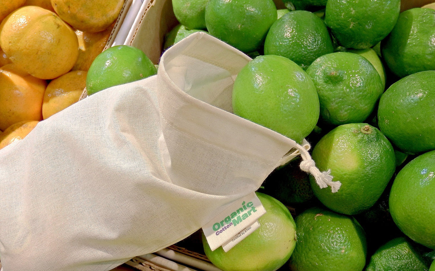 Muslin Produce Bags - Quahog Bay Bedding