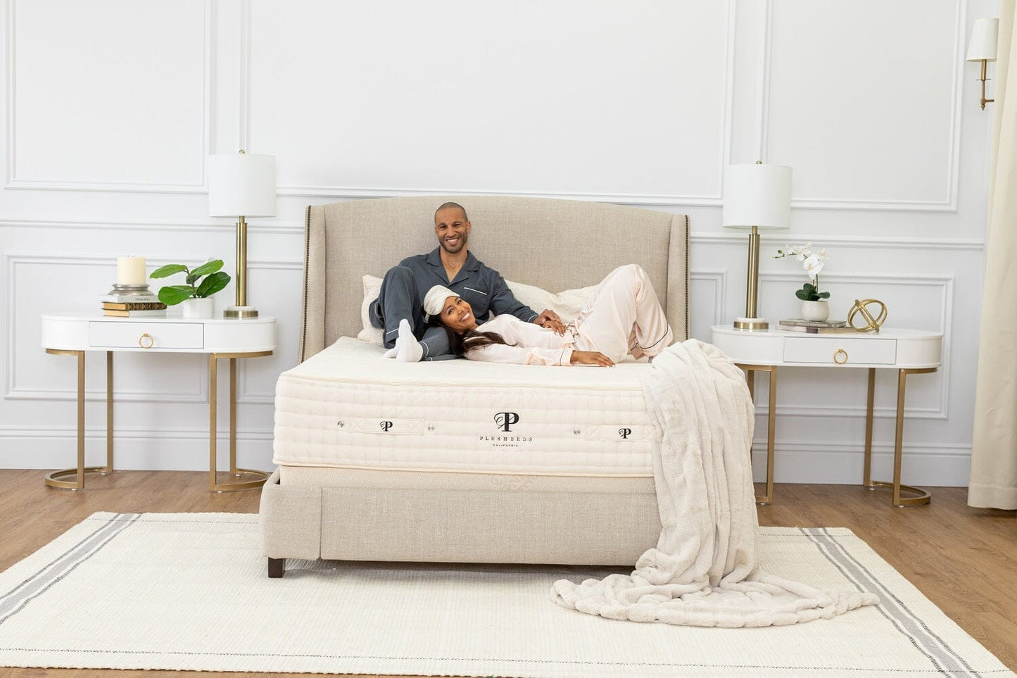 Natural Latex Mattress - The Natural Bliss - American Made - Made in the USA Mattresses - Quahog Bay Bedding