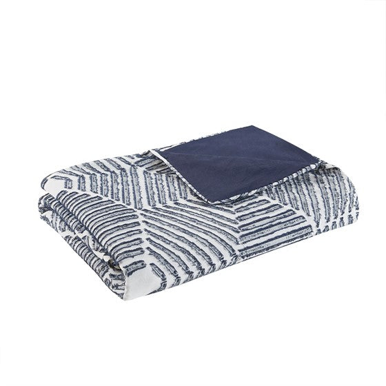 Nautical Ellipse 100% Cotton Jacquard Duvet Cover Set - Quahog Bay Bedding