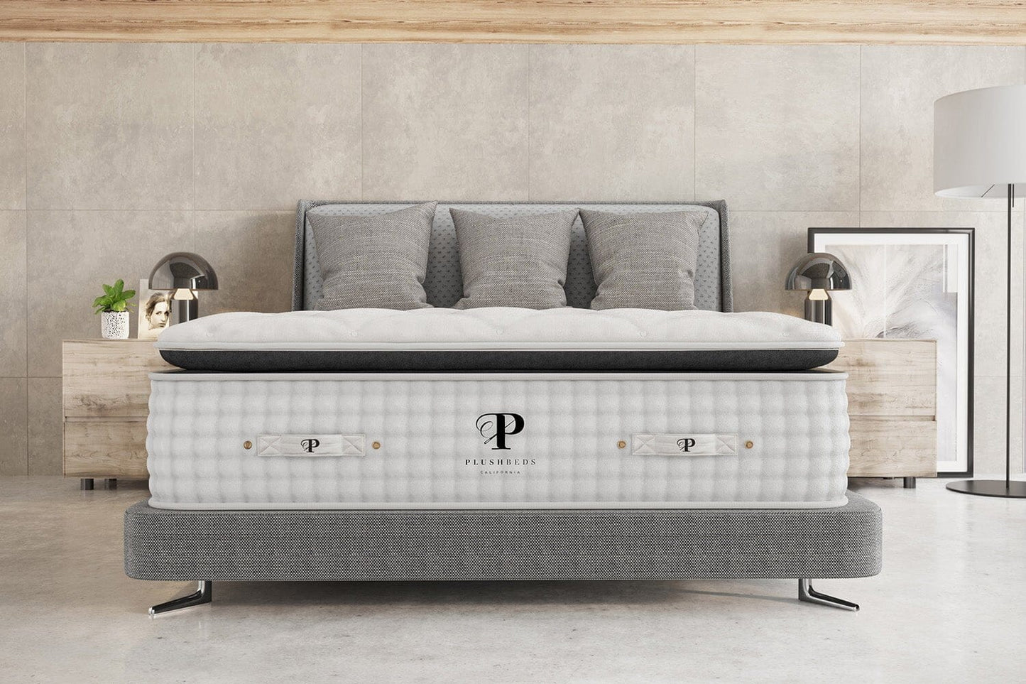 Pillowtop Mattress - The Signature Bliss - Organic Pillowtop Mattress - Quahog Bay Bedding