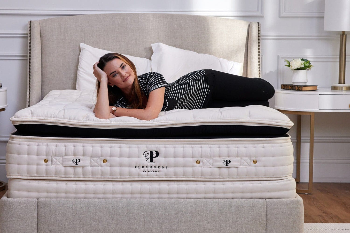 Pillowtop Mattress - The Signature Bliss - Organic Pillowtop Mattress - Quahog Bay Bedding