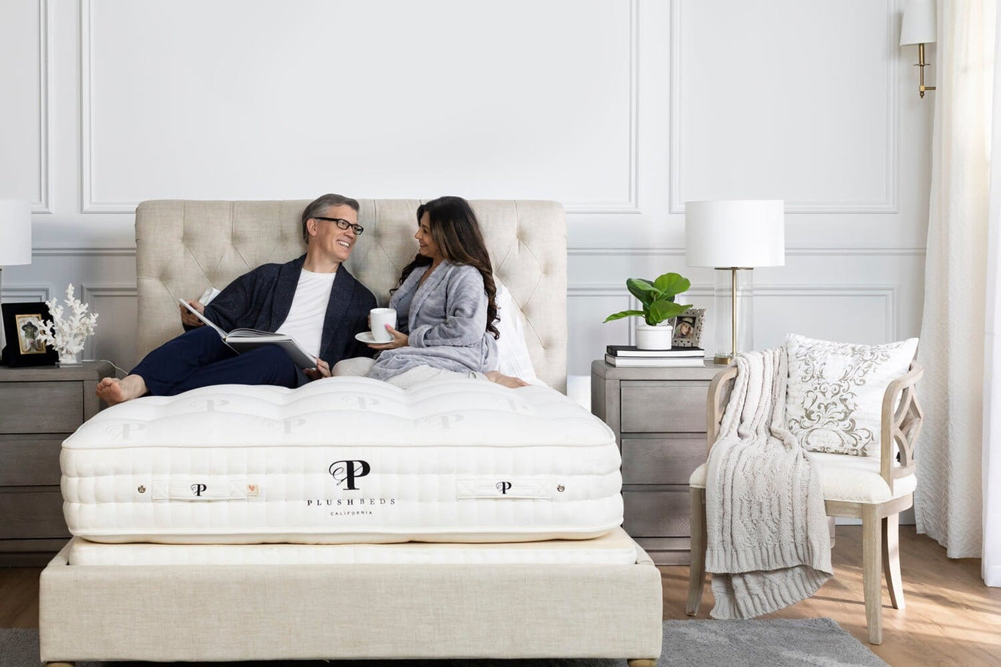 Royal Bliss Luxury Mattress - American Made - Made in the USA Mattresses - Quahog Bay Bedding