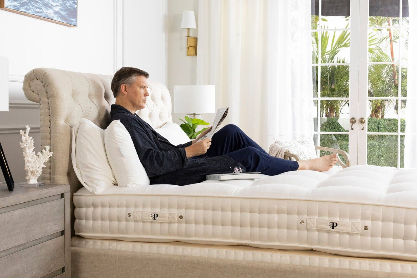 Royal Bliss Luxury Mattress - American Made - Made in the USA Mattresses - Quahog Bay Bedding