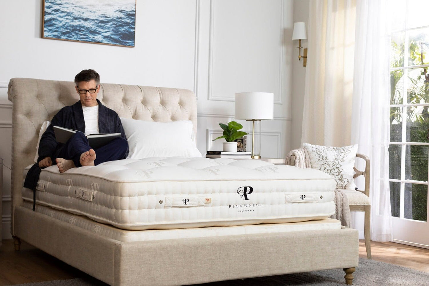 Royal Bliss Luxury Mattress - American Made - Made in the USA Mattresses - Quahog Bay Bedding