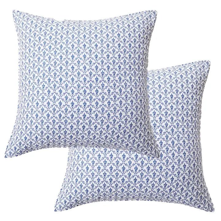 SALE! Coastal Bennett Euro Shams Set of 2 - Quahog Bay Bedding