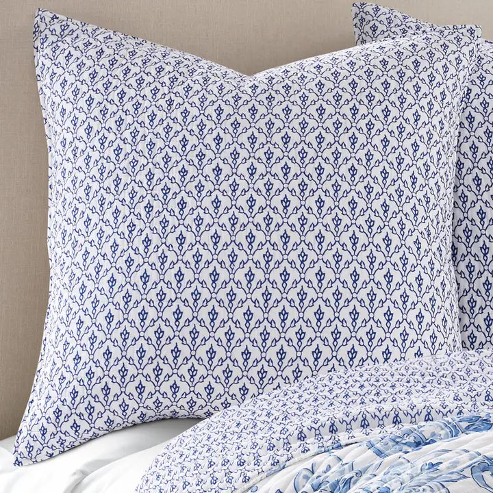 SALE! Coastal Bennett Euro Shams Set of 2 - Quahog Bay Bedding