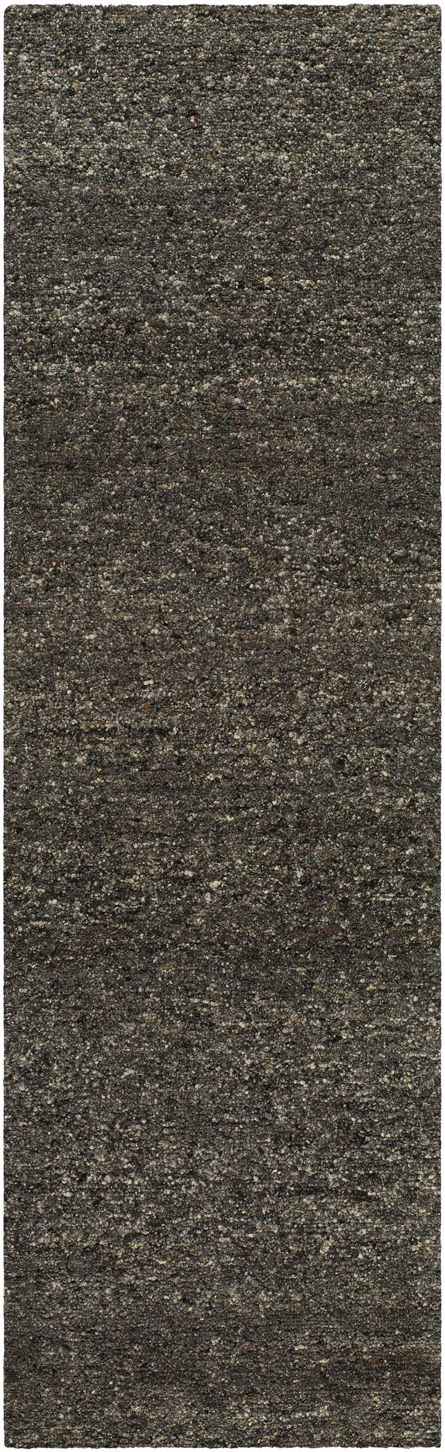 Sevan Black Wool Area Rug