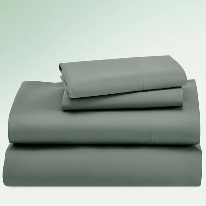 Sheet Sale! CLEARANCE - CinchFit 600TC 100% Cotton Cord Elastic Sheets- Queen Dark Blue Fitted Sheet