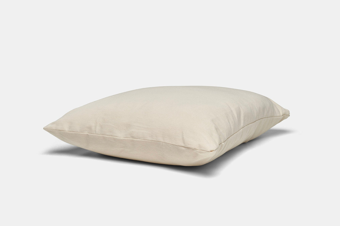 Natural Cotton Pillow With Wool Filling - American Made With USA Grown Cotton