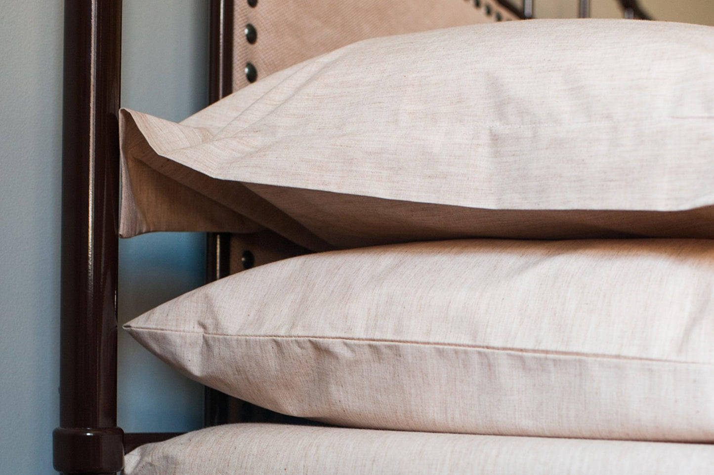 Colored Cotton Bed Pillowcases - American Made With USA Grown Cotton