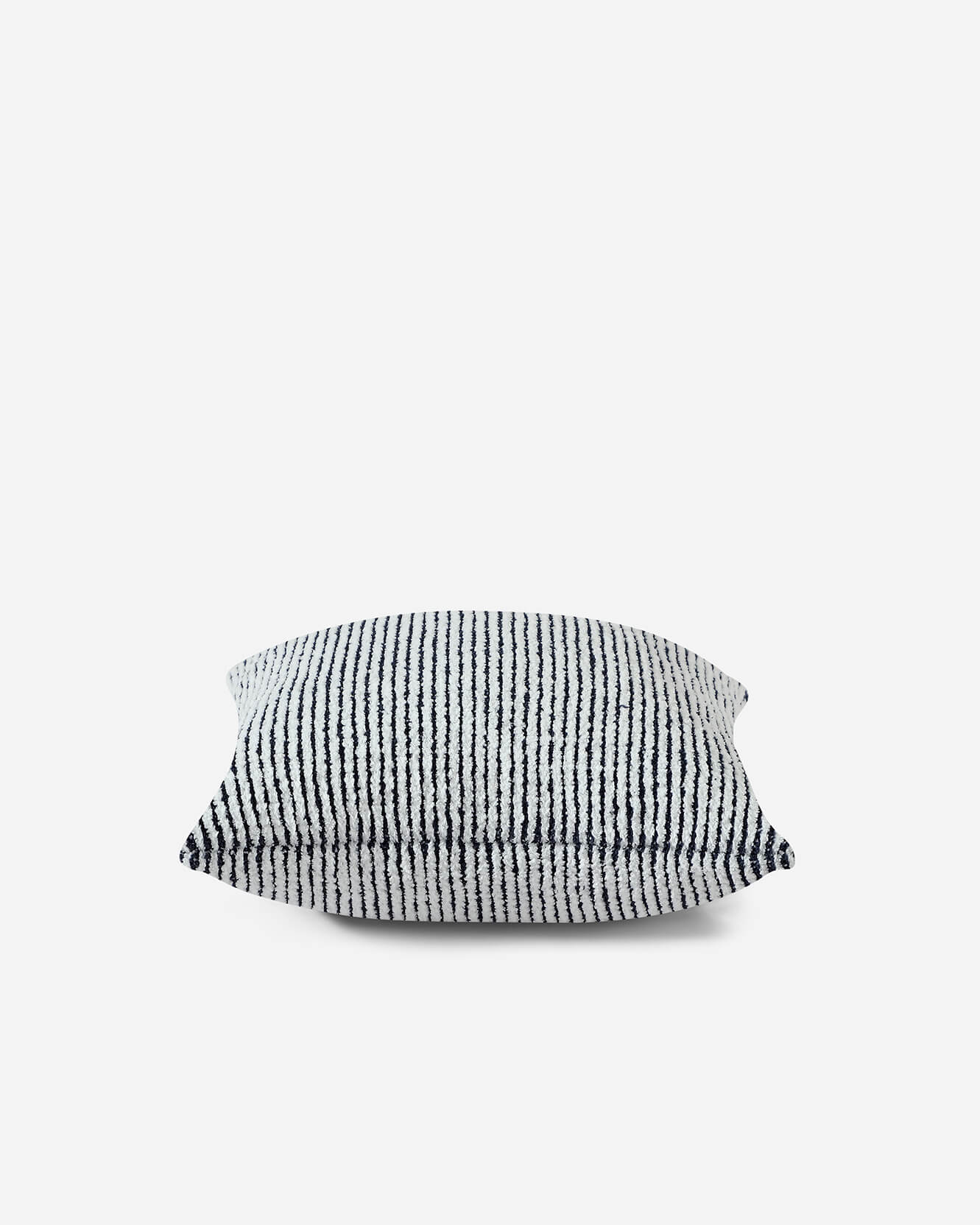 Luxury Two-Tone Ribbed Throw Pillow