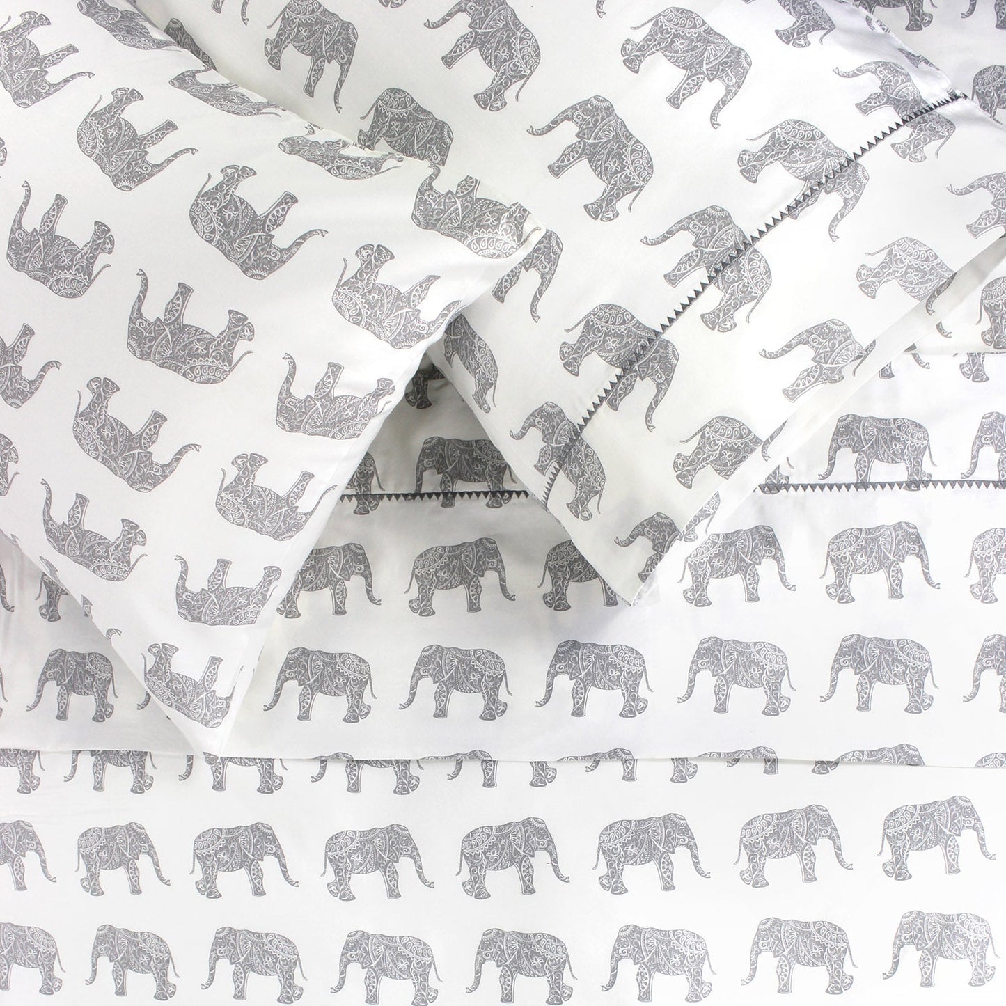 Animal Themed Sheets - Elephants Sheet Set