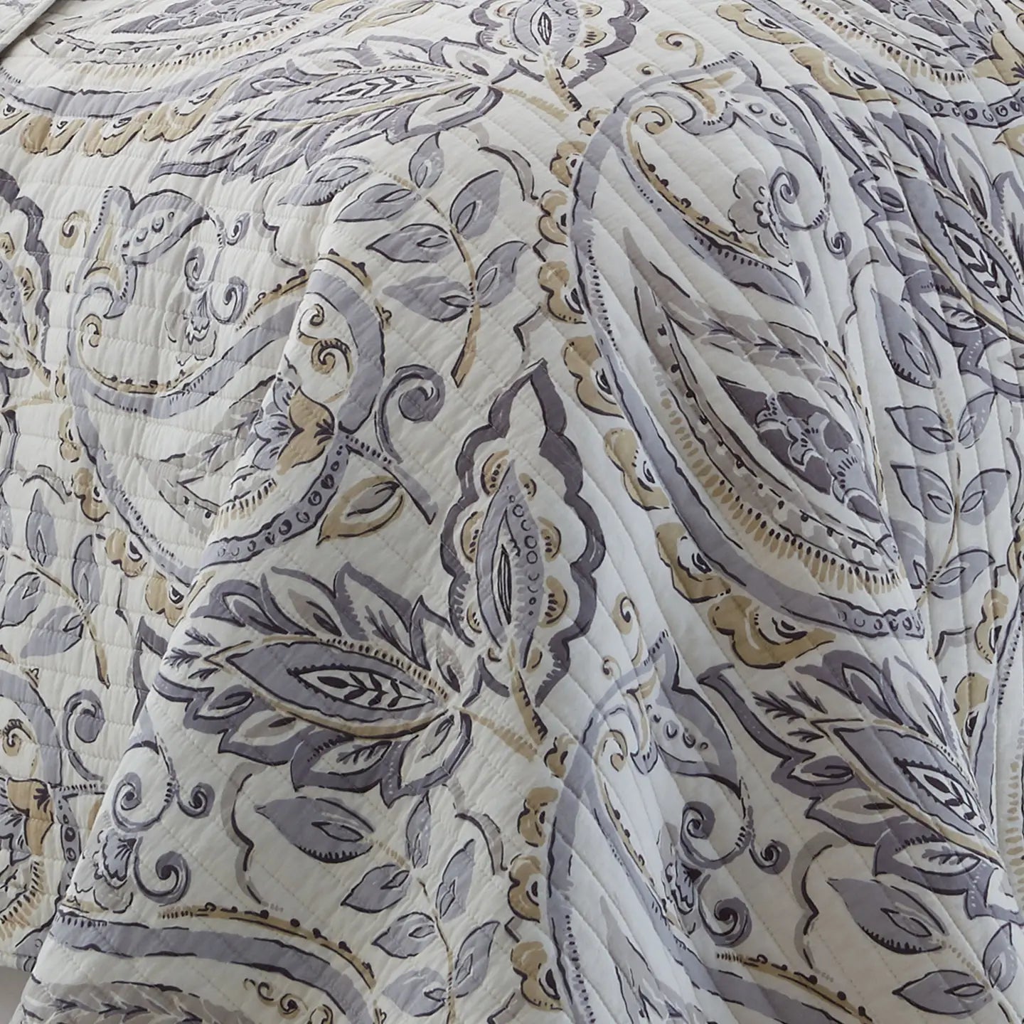 Tamsin Grey Quilt Set - Quahog Bay Bedding