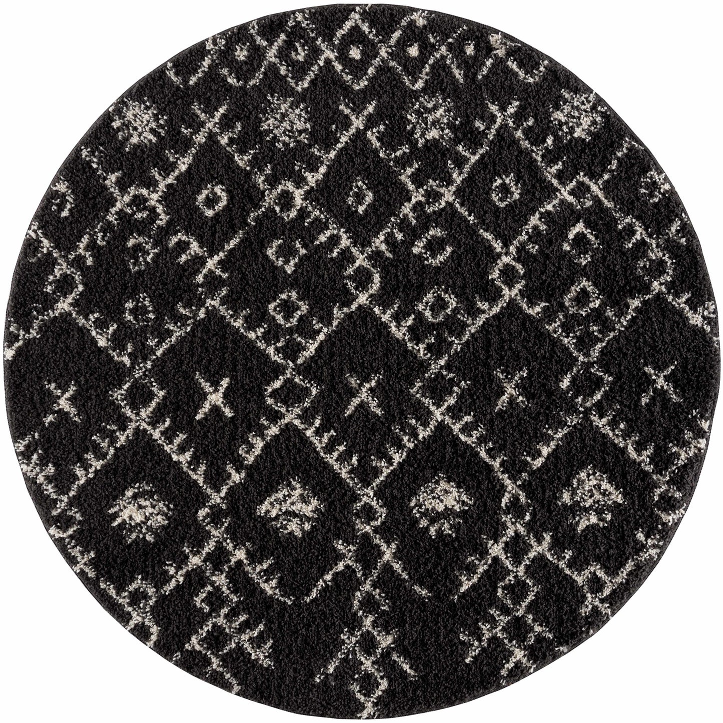 Thetford Black Berber Shag Rug - Clearance - Quahog Bay Bedding