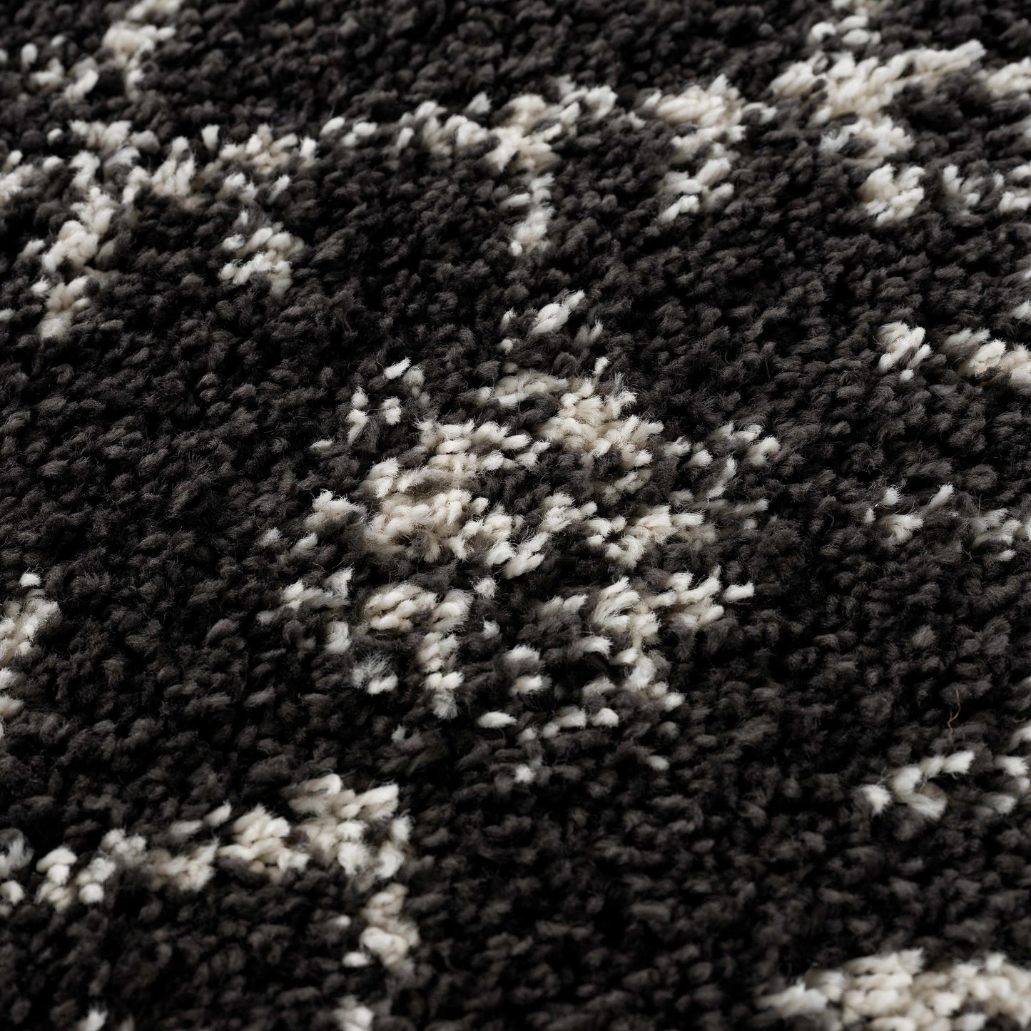 Thetford Black Berber Shag Rug - Clearance - Quahog Bay Bedding