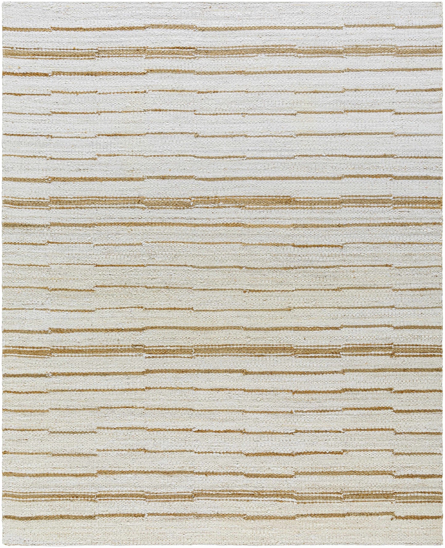 Tivon Broken-Striped Jute Rug - Quahog Bay Bedding