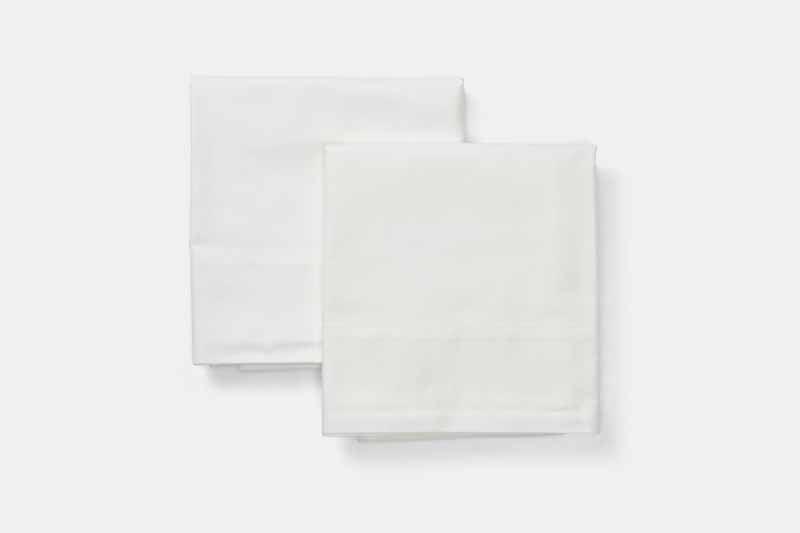 Natural Cotton Bed Pillowcases - - American Made With USA Grown Cotton