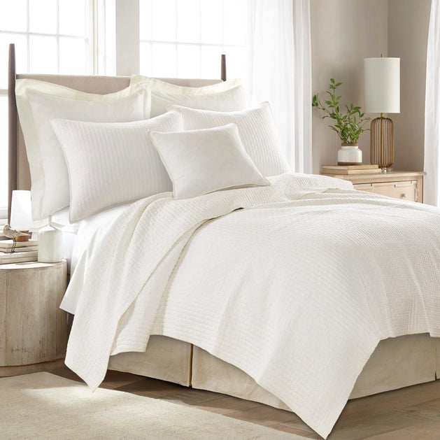 Universal V Berth 100% Cotton Quilt Cover Sets American Made - Cream - Quahog Bay Bedding