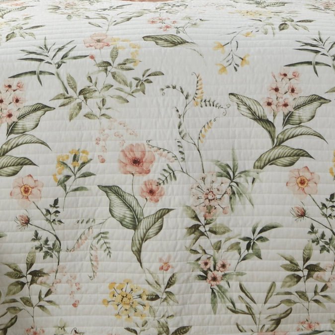 Viviana Quilt Set - Floral Quilt Sets - Quahog Bay Bedding
