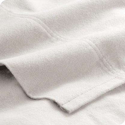 No Tear Split Top King Sheets - Flannel 100% Cotton Split Top King Sheets