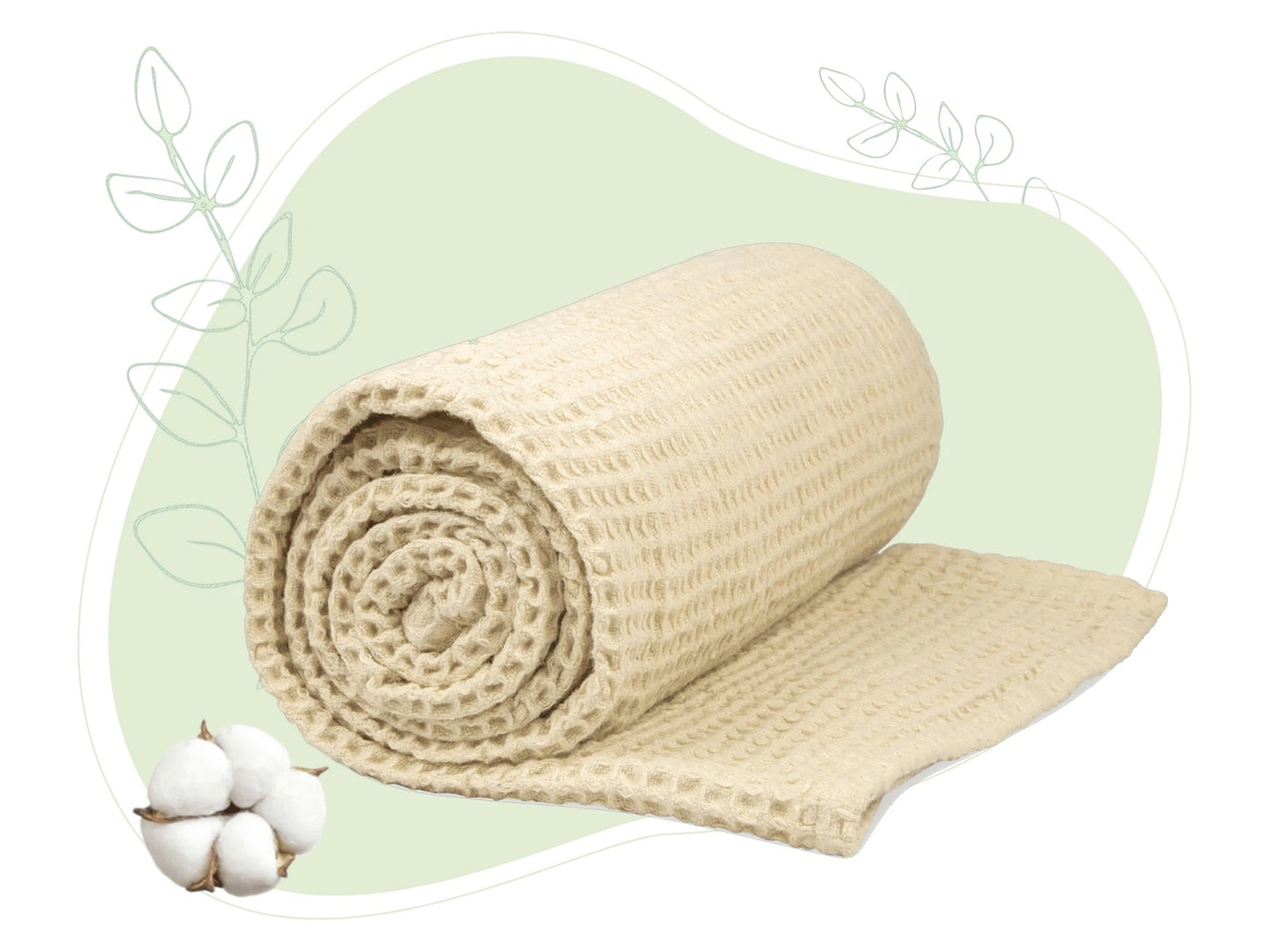 Waffle Weave Throw - Quahog Bay Bedding