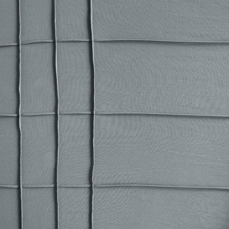 Walker Soft Washed Pleated Comforter Set - Blue/Grey