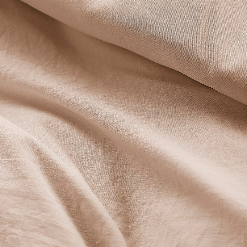 Walker Soft Washed Pleated Comforter Set - Blush