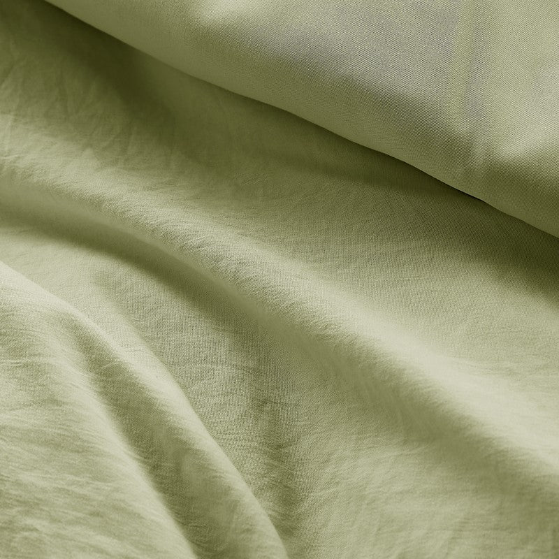 Walker Soft Washed Pleated Comforter Set - Sage