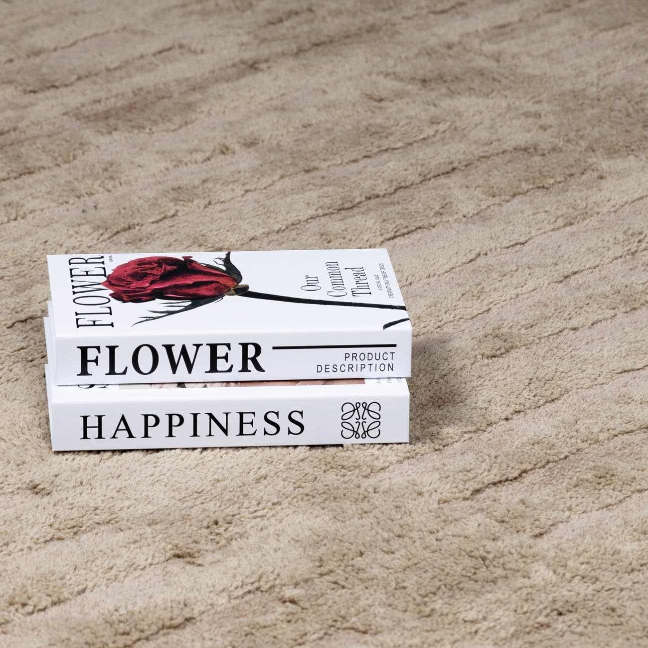 Washable Handmade Wool Rug - Brown - Quahog Bay Bedding