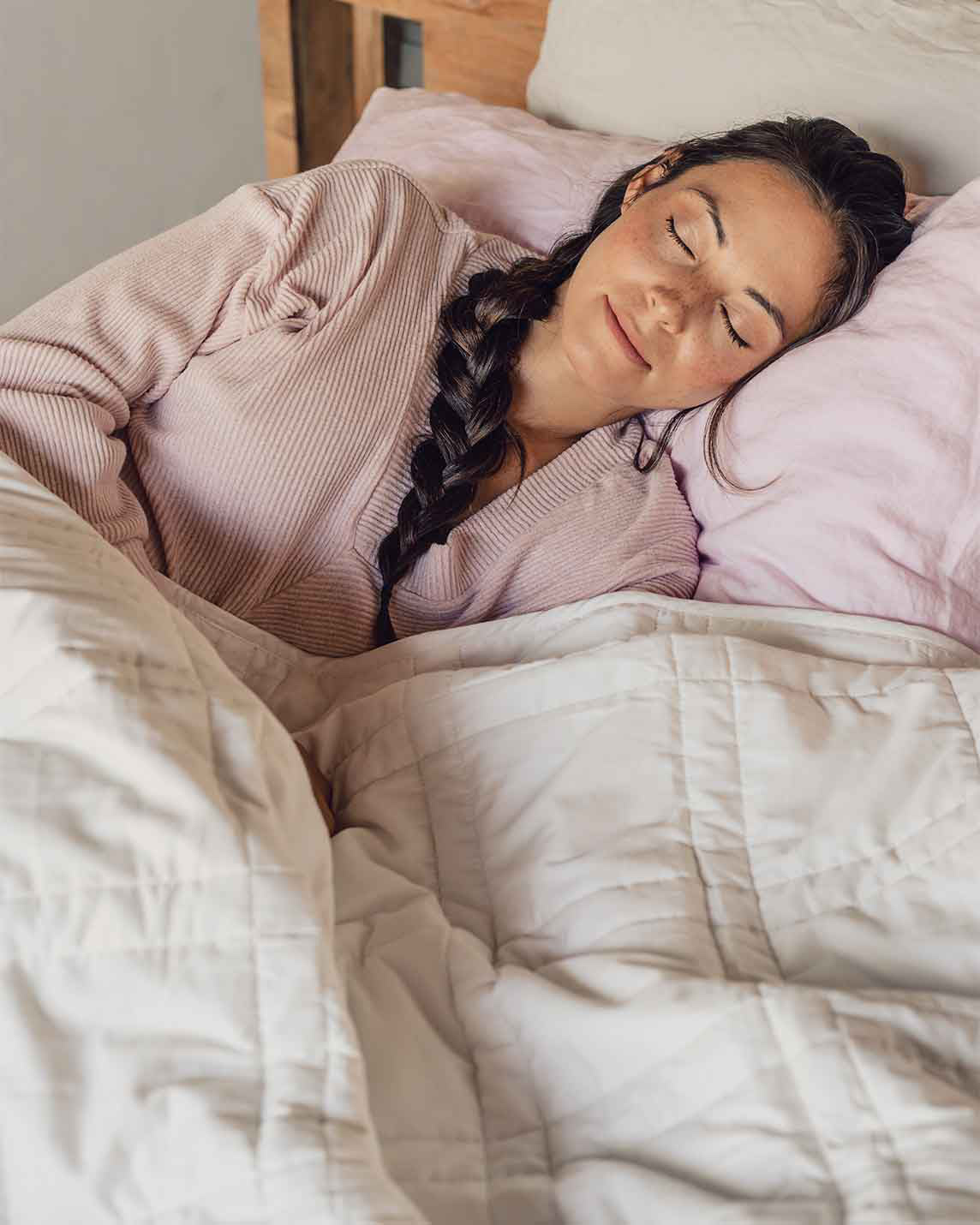 Weighted Bed Blankets & Throw Blankets 12LB Throw, 15LB Queen, 20LB Queen, 25LB King - Quahog Bay Bedding