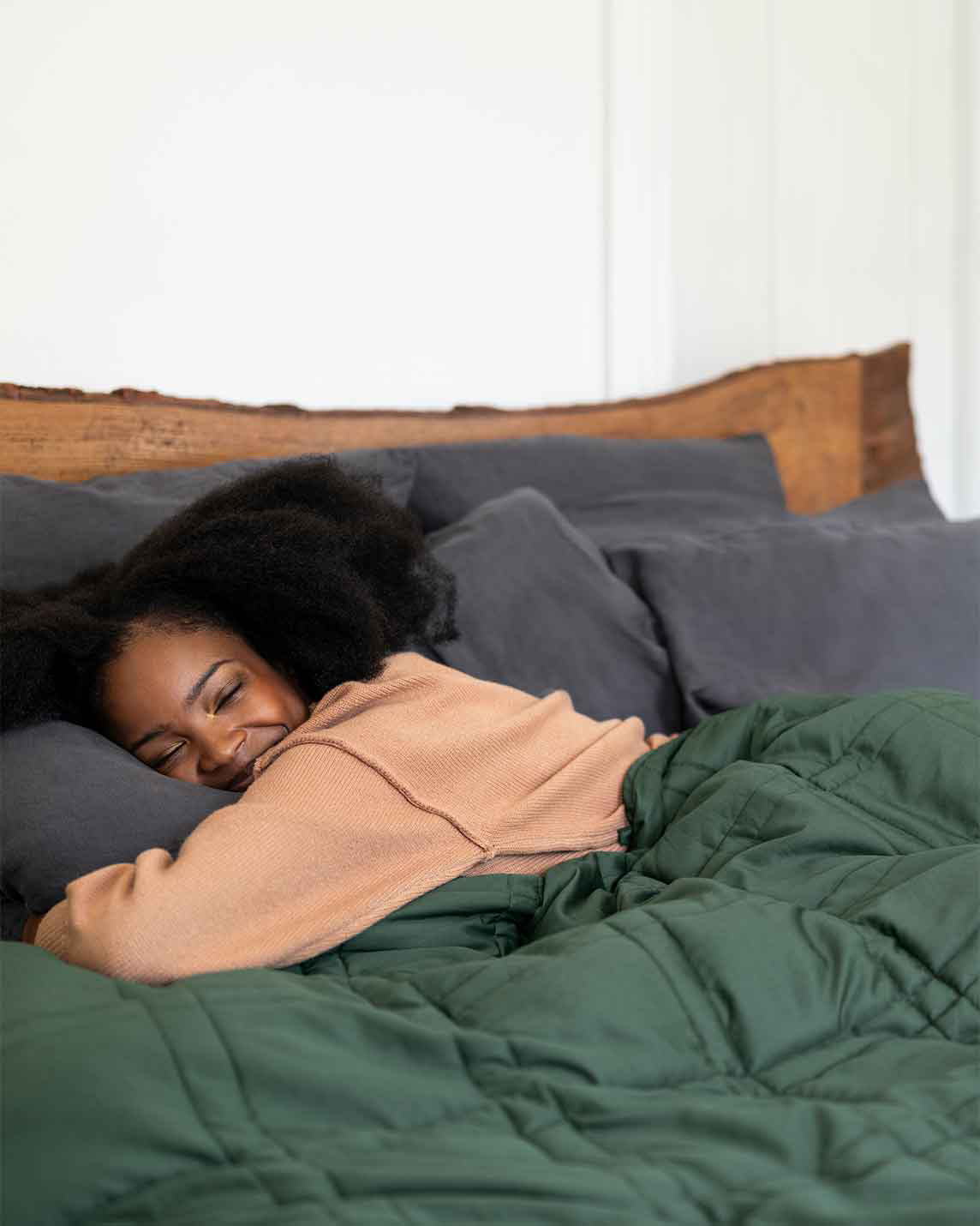 Weighted Bed Blankets & Throw Blankets 12LB Throw, 15LB Queen, 20LB Queen, 25LB King - Quahog Bay Bedding