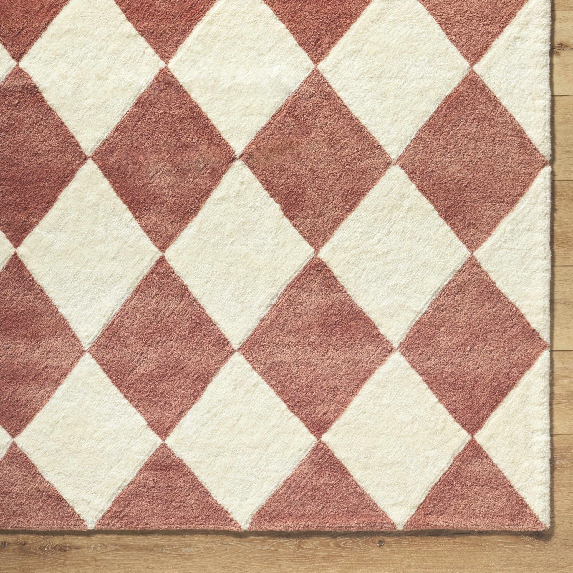 Almeda Diamond Washable Wool Rug - Quahog Bay Bedding