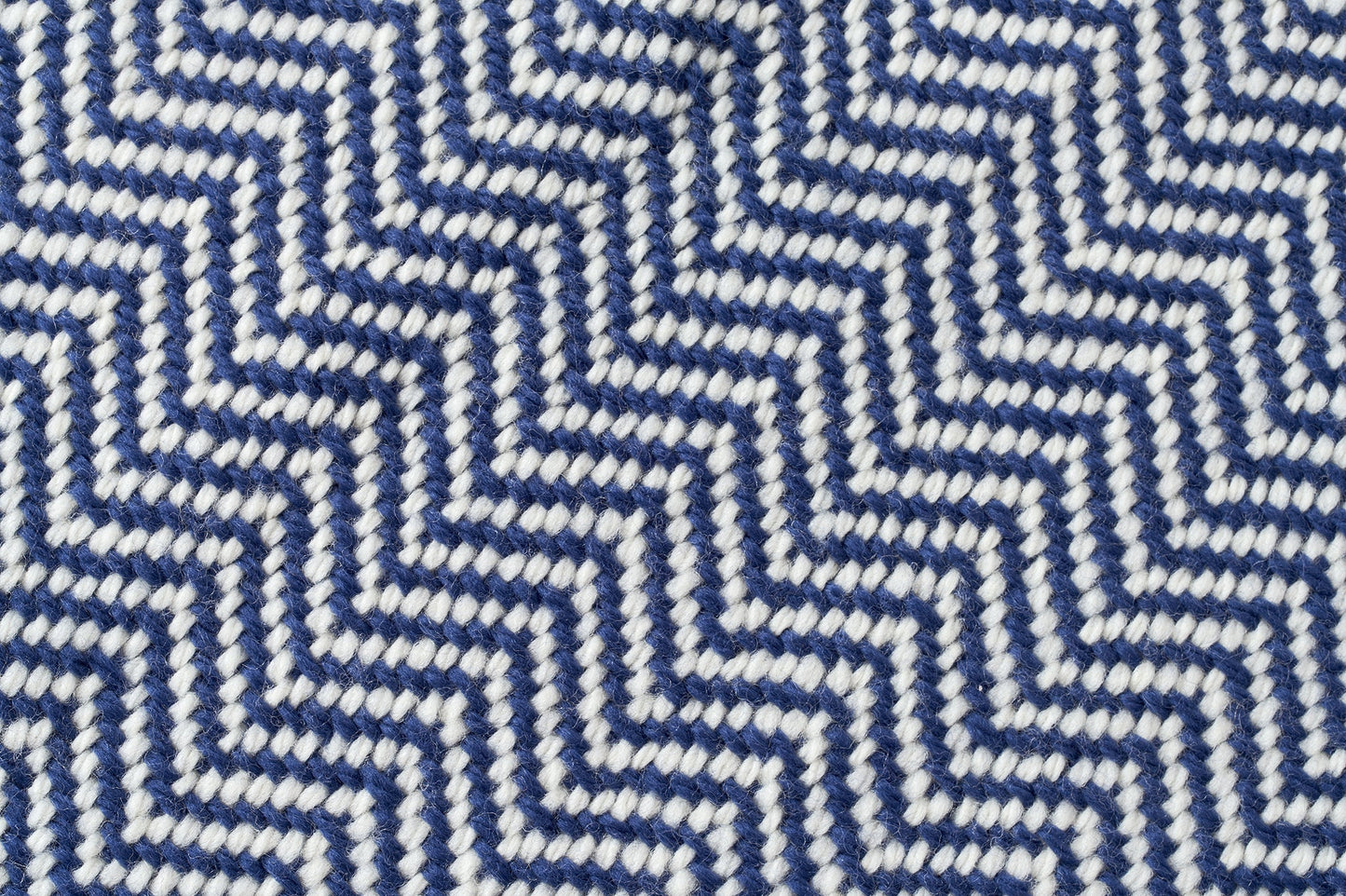 American Made Soft Chevron Pattern Throw Blanket - 100% American Made With USA Grown Cotton - Quahog Bay Bedding