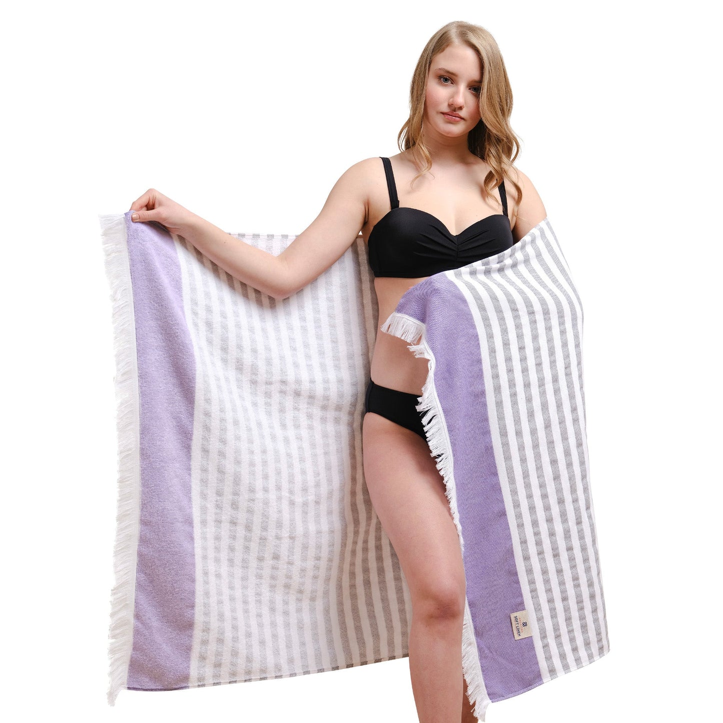 Mediterranean 100% Cotton Turkish Bath Towels