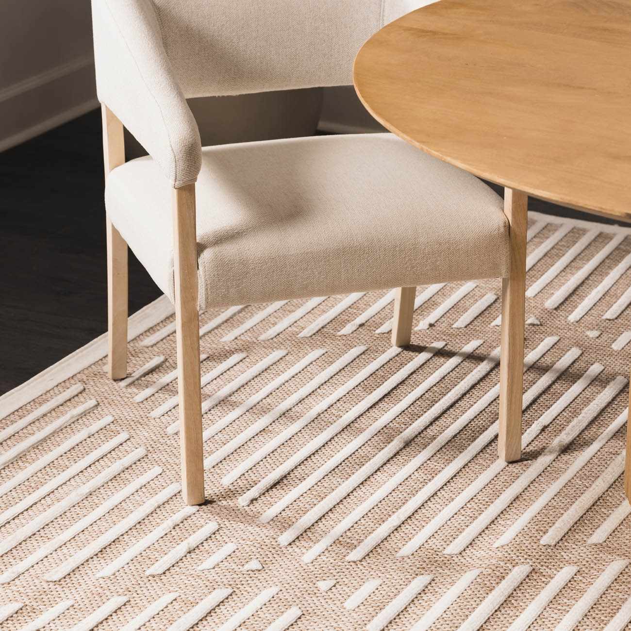 Anah Cream Outdoor Rug - Quahog Bay Bedding