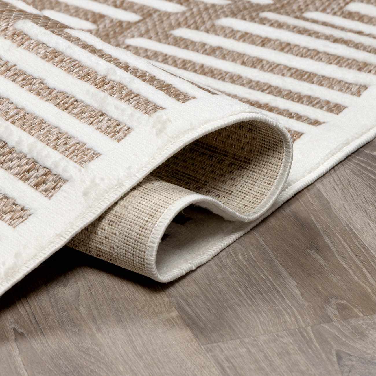 Anah Cream Outdoor Rug - Quahog Bay Bedding