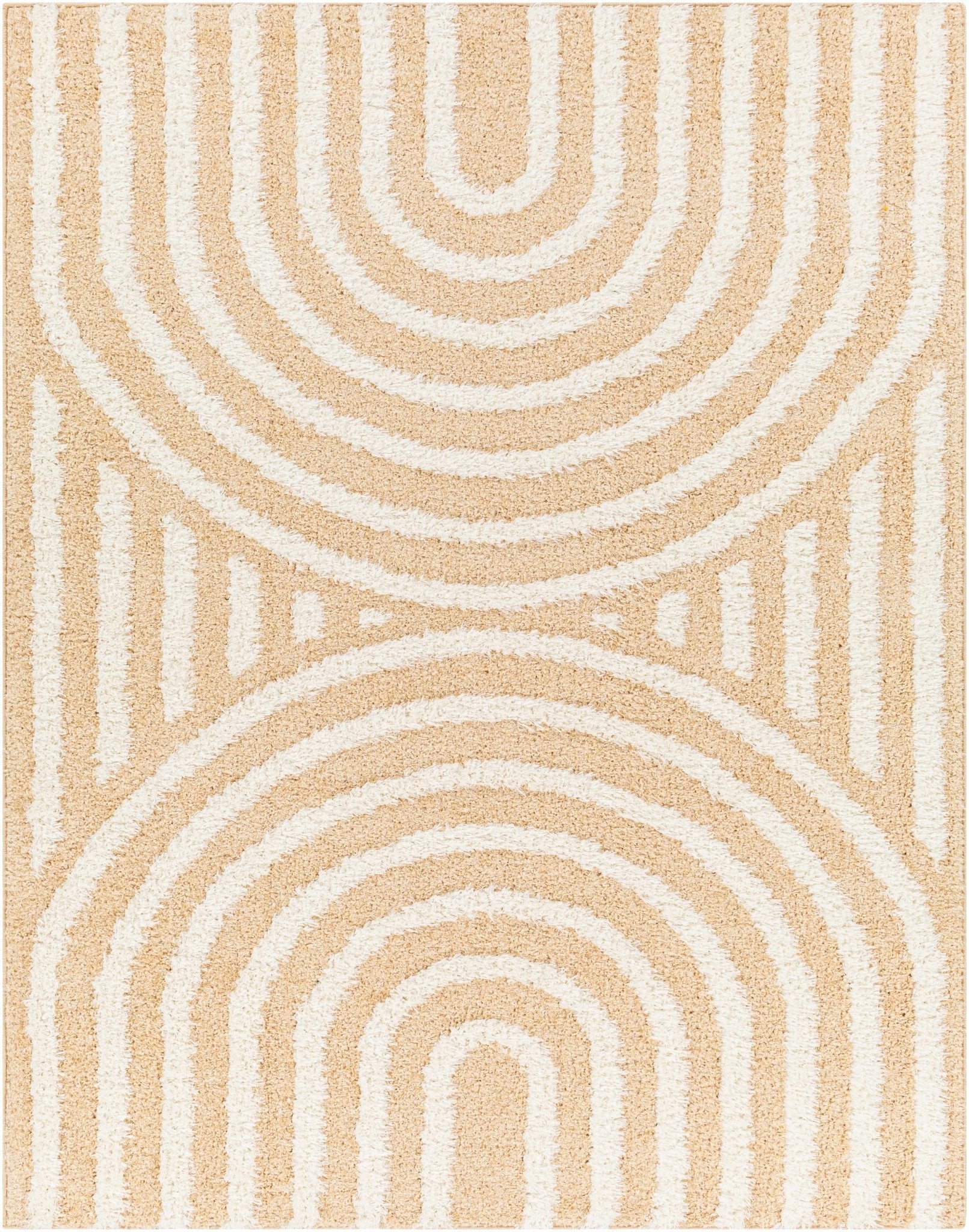 Arnel Beige Area Rug - Quahog Bay Bedding